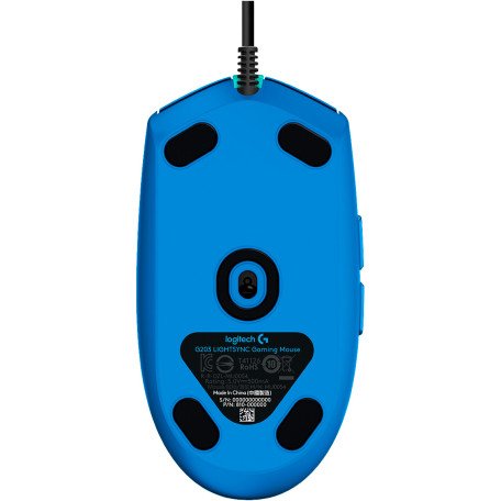 Миша Logitech G203 Gaming Lightsync RGB Blue (910-005798,910-005792)  Фото №2