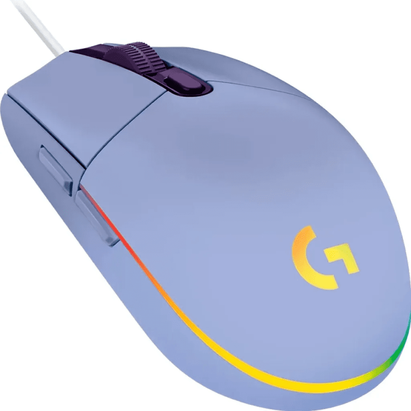Мышь Logitech G203 Gaming Lightsync RGB Lilac (910-005851)  Фото №2