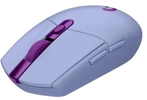 Миша Logitech G304 Lightspeed Lilac (910-006024)  Фото №1