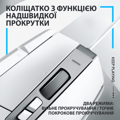 Мышь Logitech G502 X White (910-006146)  Фото №1