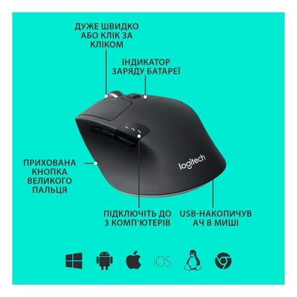 Мышь Logitech M720 Triathlon (910-004791)  Фото №6