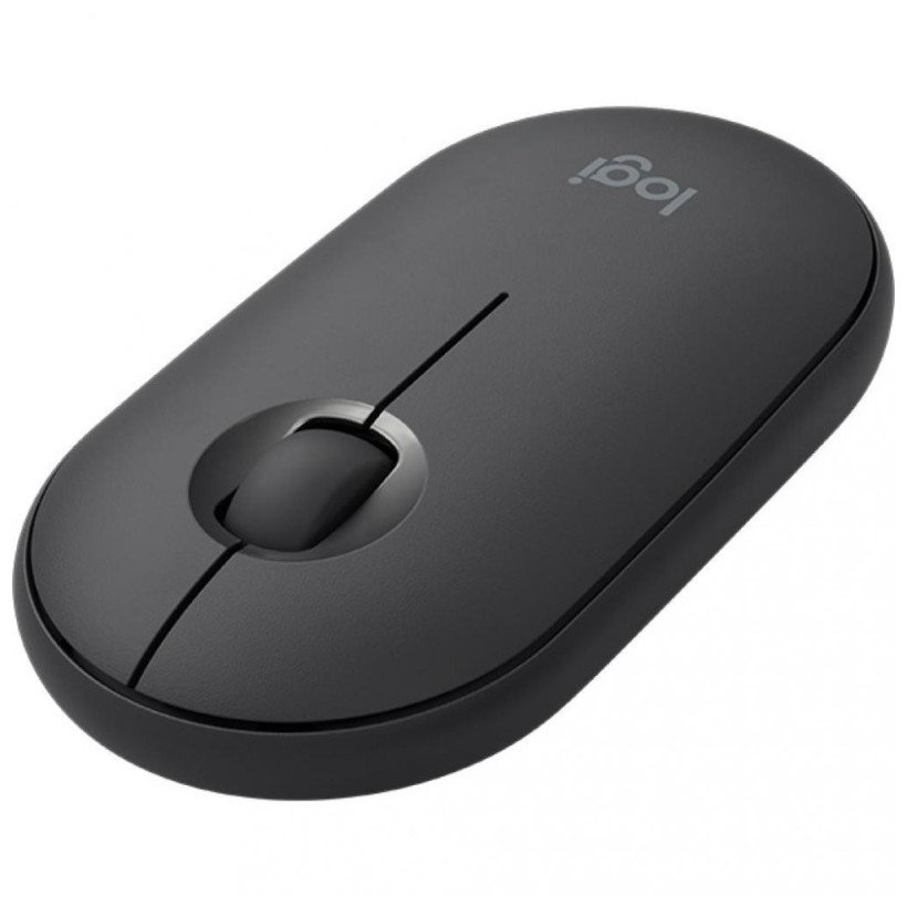 Мышь Logitech Pebble M350 Graphite (910-005718, 910-005607)  Фото №2