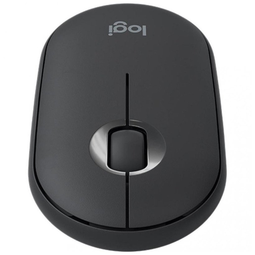 Мышь Logitech Pebble M350 Graphite (910-005718, 910-005607)  Фото №3