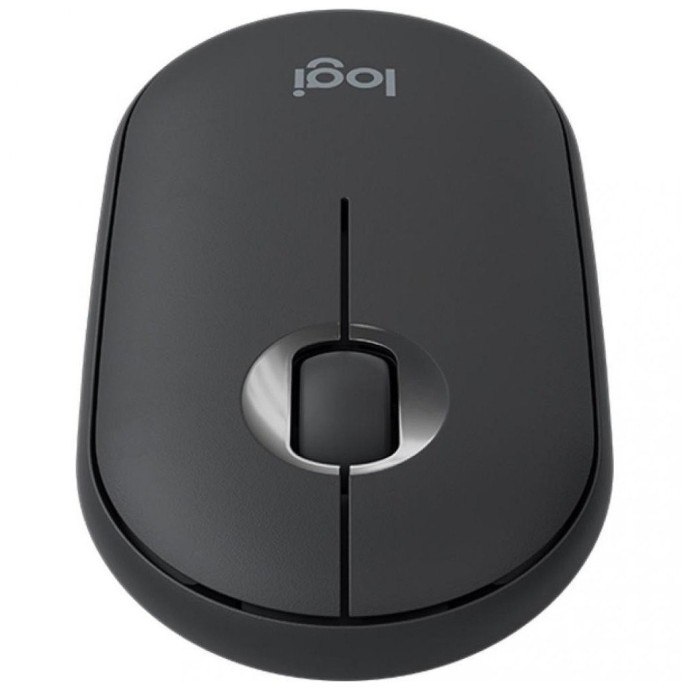 Мышь Logitech Pebble M350 Graphite (910-005718, 910-005607)  Фото №3