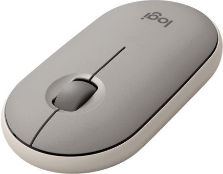 Мышь Logitech Pebble M350 Wireless Sand (910-006751)  Фото №0