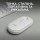 Миша Logitech Pebble Mouse 2 M350s Tonal White (910-007013)  Фото №1