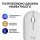 Миша Logitech Pebble Mouse 2 M350s Tonal White (910-007013)  Фото №9