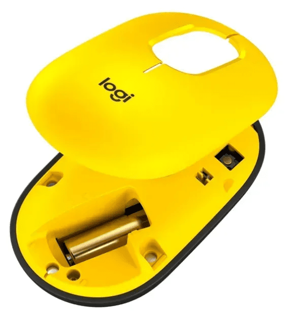 Миша Logitech POP Mouse Bluetooth Blast Yellow (910-006424, 910-006546)  Фото №1