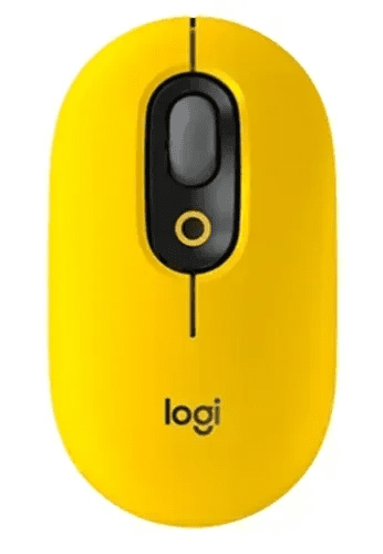 Миша Logitech POP Mouse Bluetooth Blast Yellow (910-006424, 910-006546)  Фото №3