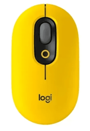 Миша Logitech POP Mouse Bluetooth Blast Yellow (910-006424, 910-006546)  Фото №3