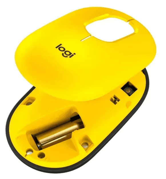 Мышь Logitech POP Mouse Bluetooth Blast Yellow (910-006424, 910-006546)  Фото №1
