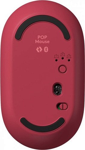 Миша Logitech POP Mouse Bluetooth Heartbreaker Rose (910-006426, 910-006548)  Фото №0