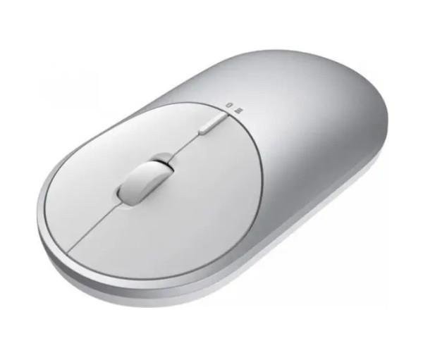 Миша Xiaomi BXSBMW02 Mi Portable Mouse 2 Silver  Фото №1