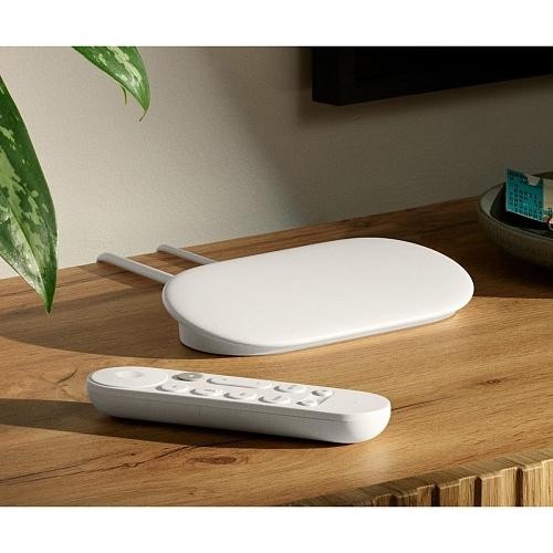 Стационарный медиаплеер Google TV Streamer 4K Porcelain  Фото №5