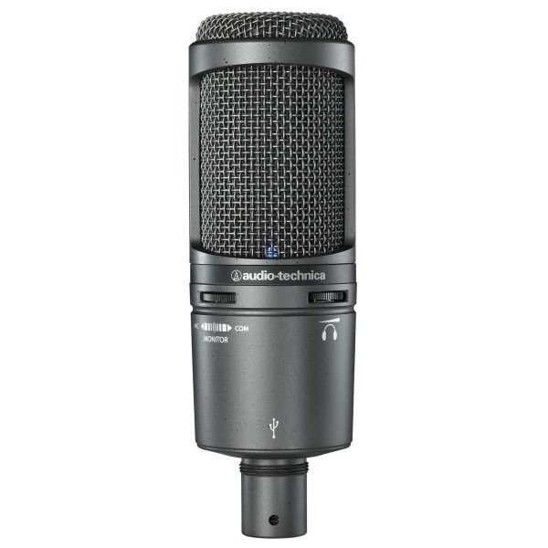 Микрофон студийный/ для ПК Audio-Technica AT2020USB+