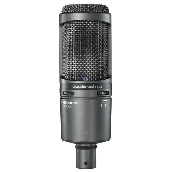 Микрофон студийный/ для ПК Audio-Technica AT2020USB+  Фото №0