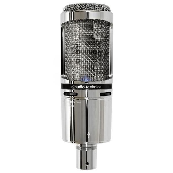 Микрофон студийный/ для ПК Audio-Technica AT2020USB+  Фото №1