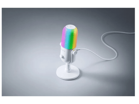 Мікрофон для ПК/ для стрімінгу, подкастів Razer Seiren V3 Chroma White (RZ19-05060200-R3M1)  Фото №3