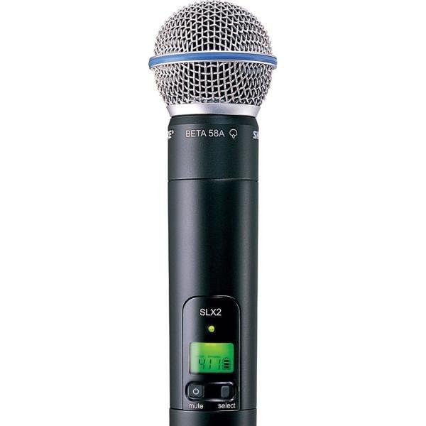 Приймач радіосистеми Shure SLX24/Beta58  Фото №1