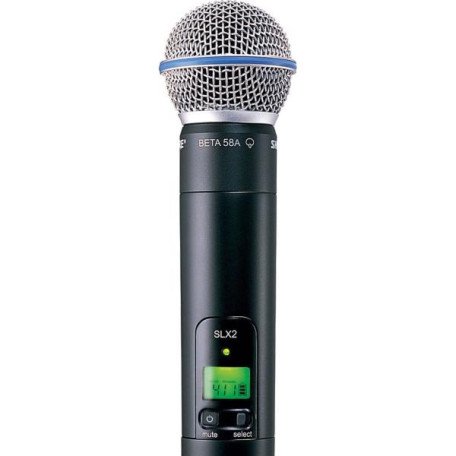 Приймач радіосистеми Shure SLX24/Beta58  Фото №0