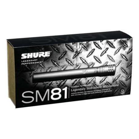 Микрофон инструментальный Shure SM81-LC  Фото №1