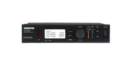 Приймач радіосистеми Shure ULXD4E