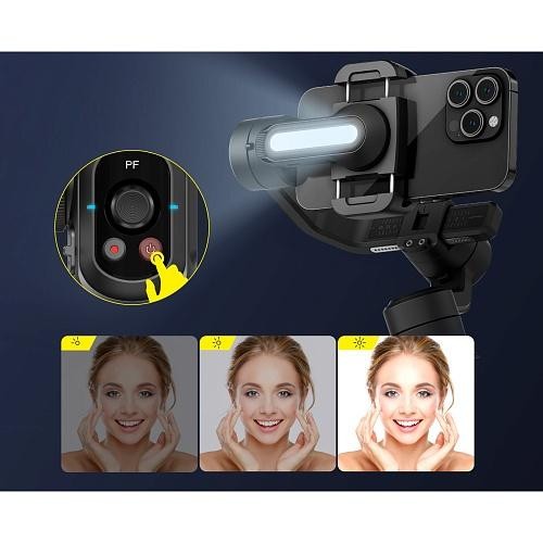 Монопод-стабилизатор AOCHUAN Professional Gimbal Stabilizer for Smartphone SMART S2 Black (AOCHUAN-SMARTS2-B)  Фото №5