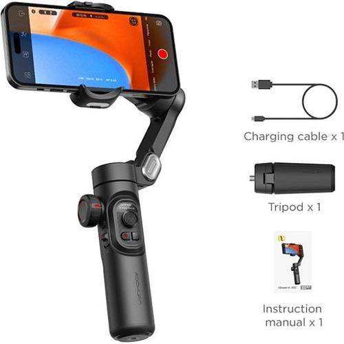 Трехосный стабилизатор AOCHUAN Professional Gimbal Stabilizer for Smartphone SMART XE Black (AOCHUAN-SMARTXE-B)  Фото №4