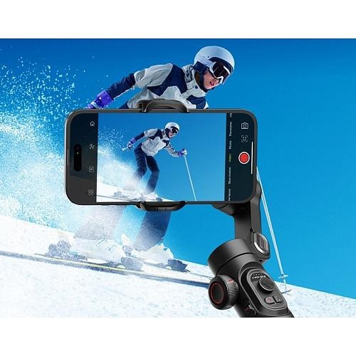 Трехосный стабилизатор AOCHUAN Professional Gimbal Stabilizer for Smartphone SMART XE Black (AOCHUAN-SMARTXE-B)  Фото №5