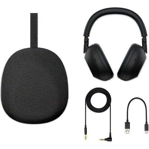 Навушники з мікрофоном Sony WH-1000XM6 Black (WH1000XM6B.CE7)  Фото №0