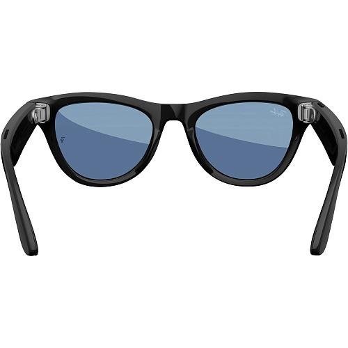 Смарт-окуляри Ray-Ban Meta Skyler Standard - Shiny Black/Transitions Cerulean Blue (RW4010 601/MF 52-20)  Фото №3