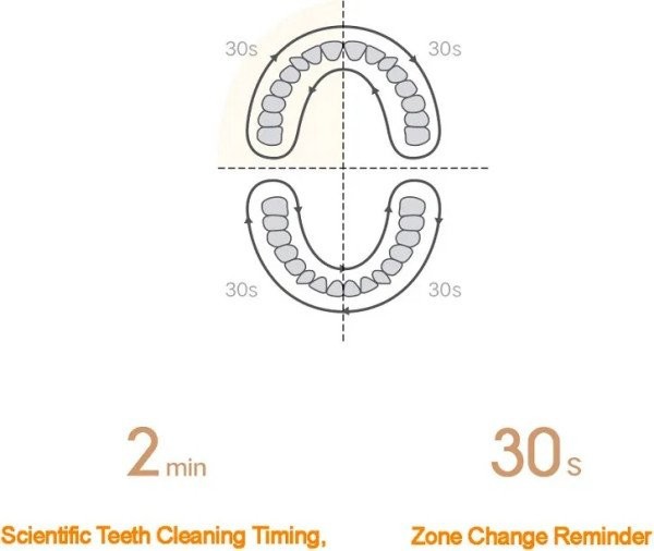 Електрична зубна щітка MiJia Sonic Electric Toothbrush T200 Pink  Фото №13