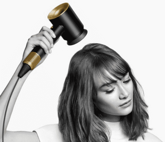 Фен Dyson HD07 Supersonic Onyx Black/Gold (534017-01)  Фото №5
