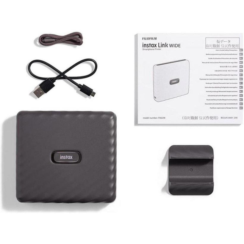 Принтер Fujifilm Instax Link Wide M Grey (16719586)  Фото №8