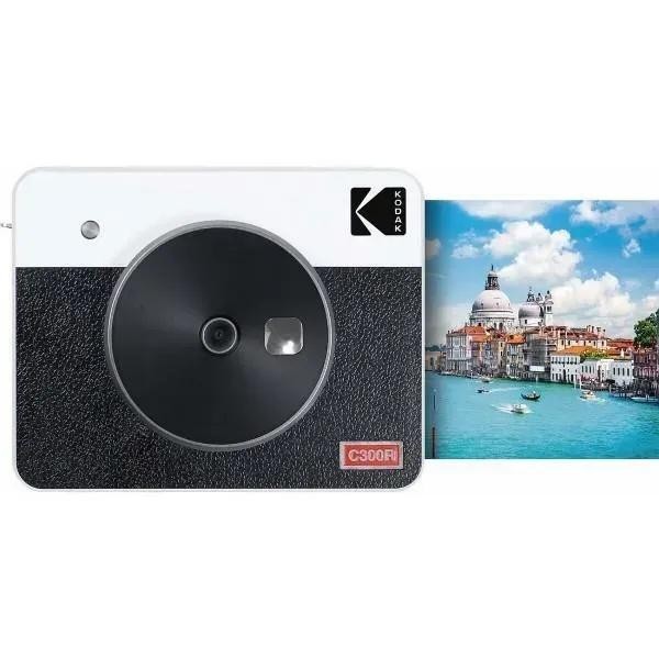 Фотокамера миттєвого друку Kodak Mini Shot 3 Retro White