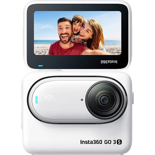 Экшн-камера Insta360 GO 3S 4K Standard Bundle 64GB White (CINSAATA_GO3S06)  Фото №1