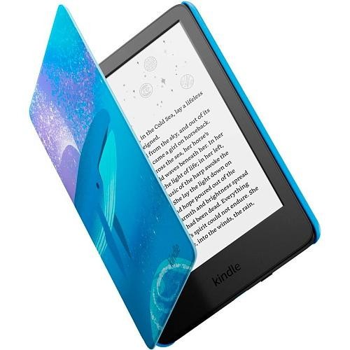 Електронна книга з підсвічуванням Amazon Kindle Kids 11th Gen. 2022 16Gb Space Whale  Фото №1