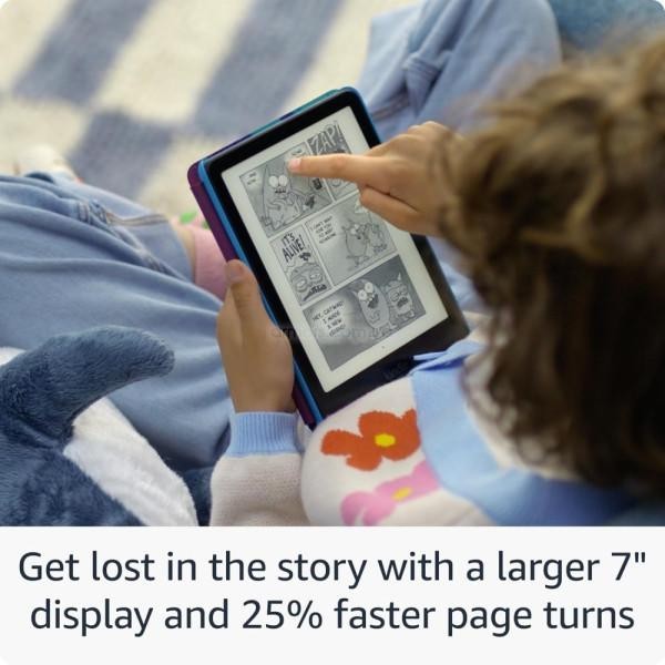 Электронная книга с подсветкой Amazon Kindle Paperwhite Kids 12th Gen. 2024 16Gb Starfish  Фото №1