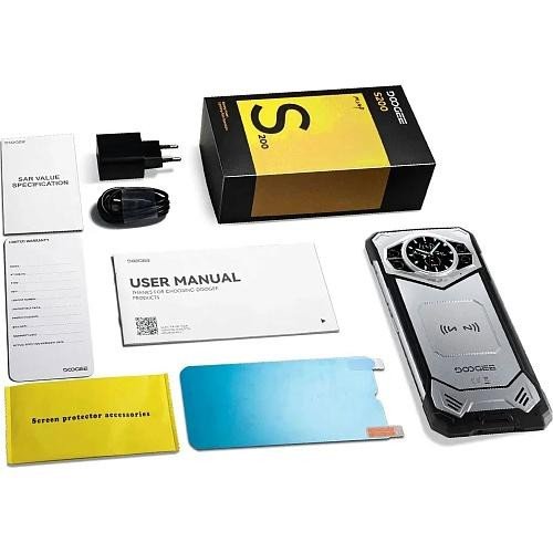 Смартфон DOOGEE S200 12/256GB Silver (Global EU)  Фото №9