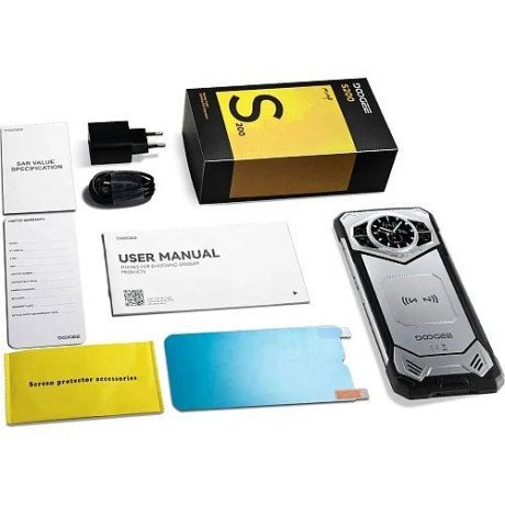 Смартфон DOOGEE S200 12/256GB Silver (Global EU)  Фото №9