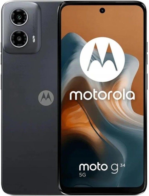 Смартфон Motorola Moto G34S 8/256GB Charcoal Black (CN)