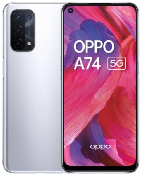 Смартфон OPPO A74 5G 6/128GB Space Silver (Global EU)  Фото №2
