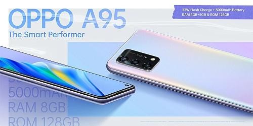 Смартфон OPPO A95 8/128GB Starry Black (CN)  Фото №2