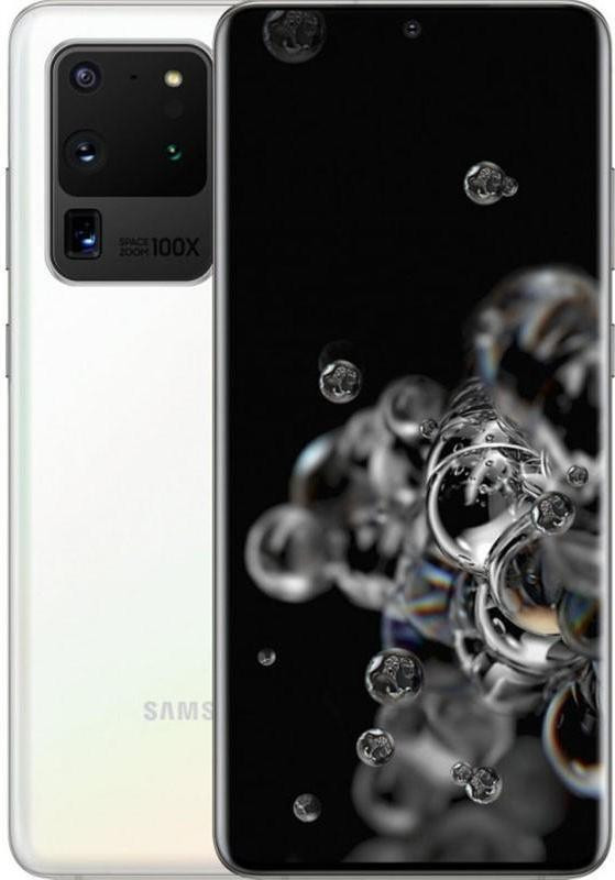 Смартфон Samsung Galaxy S20 Ultra 5G SM-G988B 12/128GB White