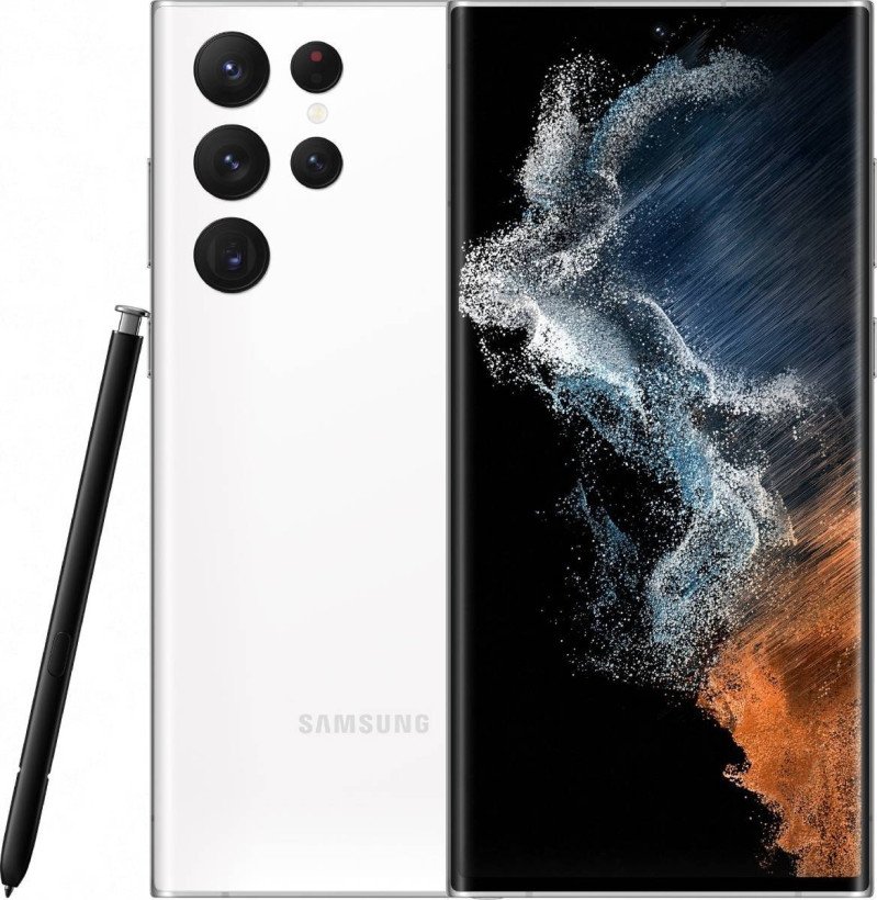 Смартфон Samsung Galaxy S22 Ultra SM-S9080 12/256GB Phantom White