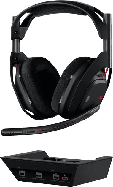 Наушники Logitech Astro A50 Gen 5 LIGHTSPEED Wireless Gaming Headset + Base Station Black (939-002224)  Фото №3