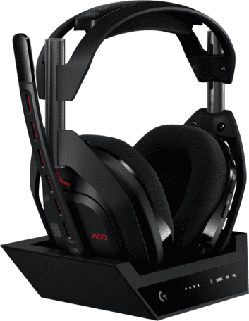 Наушники Logitech Astro A50 Gen 5 LIGHTSPEED Wireless Gaming Headset + Base Station Black (939-002224)  Фото №0