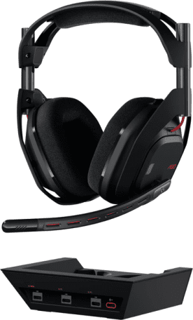 Наушники Logitech Astro A50 Gen 5 LIGHTSPEED Wireless Gaming Headset + Base Station Black (939-002224)  Фото №3