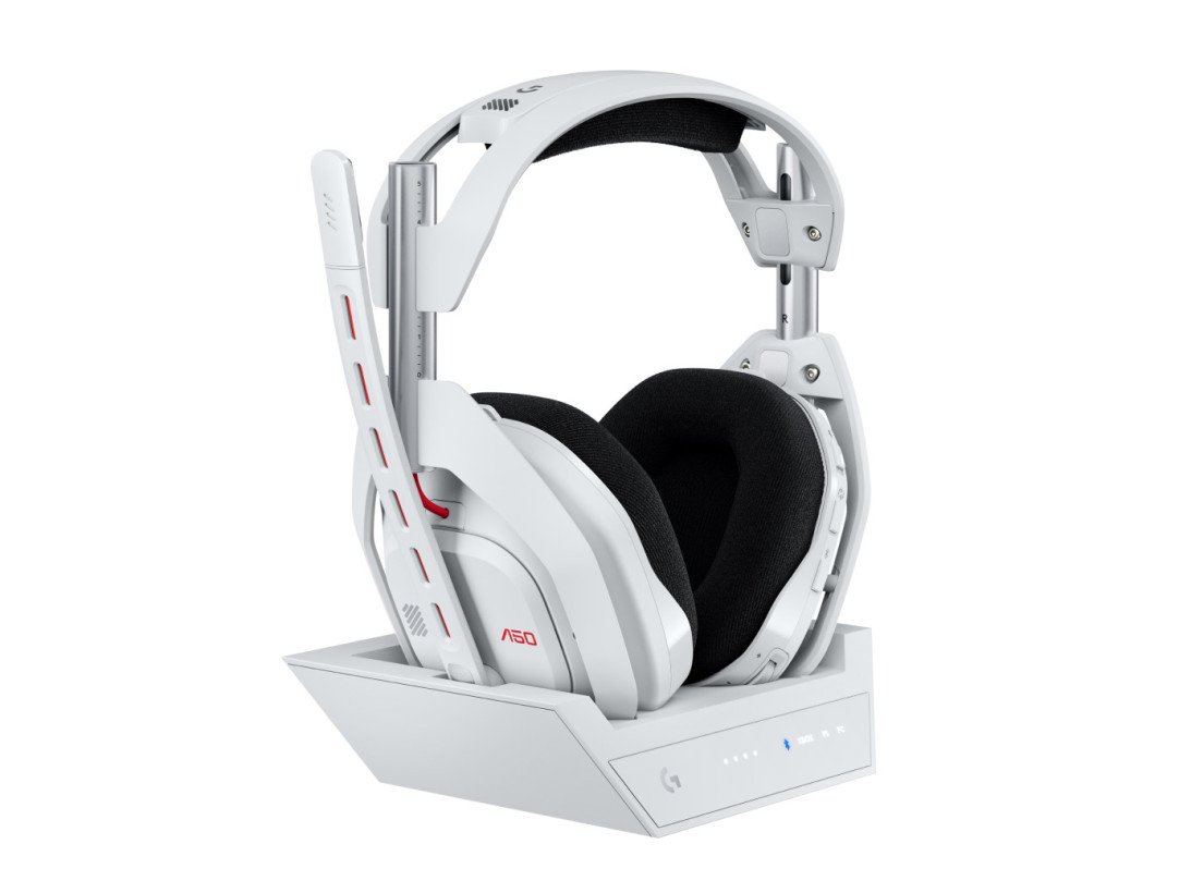 Наушники Logitech Astro A50 Gen 5 LIGHTSPEED Wireless Gaming Headset + Base Station White (939-002230)  Фото №0