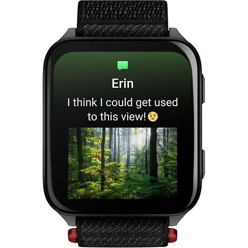 Смарт-часы Garmin Venu X1 Black with Slate Titanium Caseback and Black ComfortFit Nylon Band (010-02980-00/02)  Фото №5